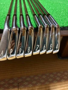 MIURA GIKEN MB-5002 8pcs Iron Set 4-9/P.A Flex-S200 Dynamic Gold No H/C F/S - Picture 1 of 9