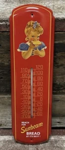 Termómetro publicitario SUNBEAM, 13” x 4”, temperaturas precisas - Imagen 1 de 1
