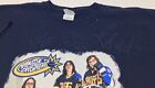 Hanson Brothers  Dave, Steve, Jack SIGNED T-SHIRT XL JSA / COA Stain On The Back