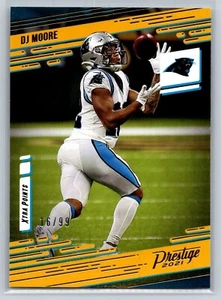 2021 Panini Prestige #75 DJ Moore Xtra Points Gold #/99 - Bild 1 von 2