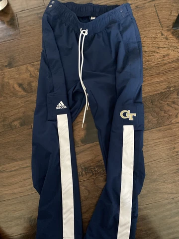 Adidas Georgia Tech Basketball Men’s M Team Issued Game Pants (Breakaway) Cover
