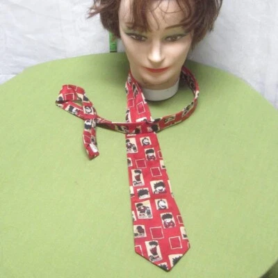 Corbata BEANO Dennis the Menace & Gnasher tiras cómicas revista del Reino Unido corbata de colección 1996 Foto 1 de 4