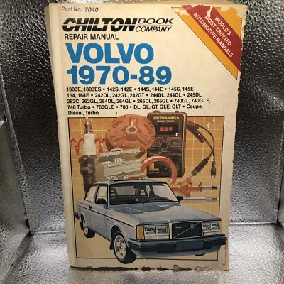 Chilton 7040 Repair Manual Volvo 1970-89 - Image 1 of 4