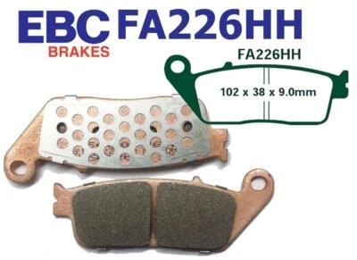 Pastiglie Freno EBC FA226HH per Honda CB CBR CBF 600 1000 F N S Sa Na - Immagine 1 di 2