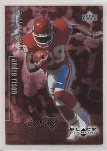 1998 Upper Deck Black Diamond Rookie Edition Double /3000 Andre Rison #41