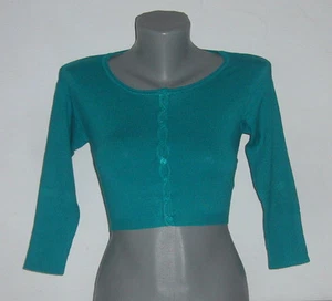 Bolero Strickjacke Wolle mit Kaschmiranteil Wolljacke Jacke 3/4 Arm S M L XL NEU - Bild 1 von 7