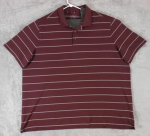 Croft Barrow Poloshirt Herren 2XL Kurzarm rot gestreift Freizeit - Bild 1 von 11