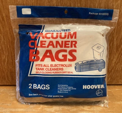 Bolsas para aspiradora con tanque Hoover Electrolux #40100515 cantidad 2 NUEVOS EN CAJA Stock Muerto Foto 1 de 2