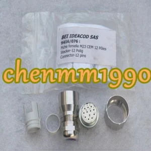 1PC new BEI IDEACOD SAS Plug 9416/076 Fiche femelle M23 CEM12 Poles #YY - Picture 1 of 2