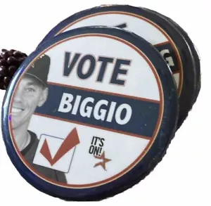 VOTE Biggio, Taveras, Berkman, Ensberg Lot Of 4 Baseball Pins 3” - Picture 1 of 6