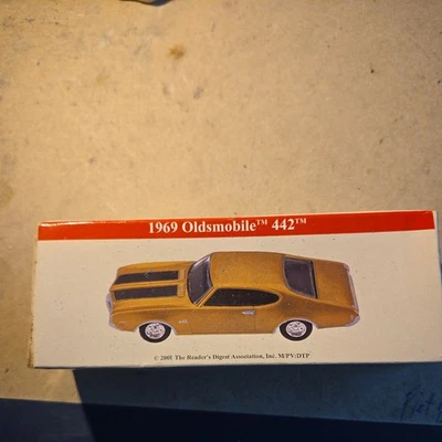 New/In Box 01 Readers Digest High Speed 1:64 1969 Oldsmobile 442 Great Condition - Image 1 of 4