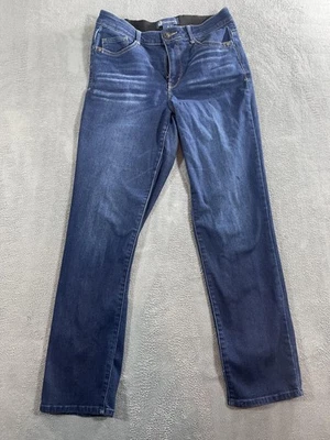 Democracy Jeans Womens 8 Absolution Straight Leg Stretch Denim Pants B2450Z - Image 1 of 4