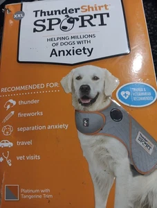 ThunderShirt Sport Angst Weste für Hunde XXL Offener Karton Kostenloser Versand M118 - Bild 1 von 3