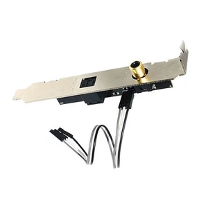 SPDIF Optical and RCA Out Plate Cable Bracket for ASUS Gigabyte MSI Motherboard - Photo 1/5