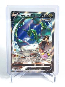 Pokemon TCG Rayquaza V (Alt Full Art) 194/203 Swsh07: Evolving Skies Holo - NM - Picture 1 of 8