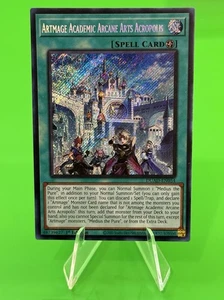 Yu-Gi-Oh Duelist's Advance Artmage Academic Arcane Arts Acropolis SR DUAD-EN054! - Picture 1 of 15