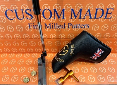 PUTTER GRAPHITE SHAFT  MILLED FACE 35" Paddle Grip STEALTH BLACK Like SCOTTY ⛳️ - Image 1 of 4