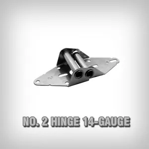 Garage Door Hinge #2 14-Gauge (2 Pack) - Picture 1 of 1