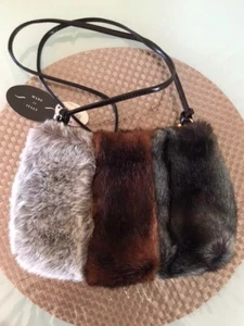 Russell & Bromley Boa Shoulder Bag Purse Pochette in Brown NEW - Picture 1 of 4