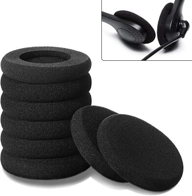 FOAM S 10x 60mm Foam Cushion Ear Cover for Koss CS100 CS80 CS95 CS90 USB headphone
