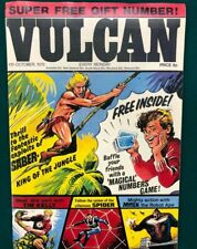 VULCAN #2 IPC UK comic October 4 1975 British Spider Saber Mytek Trigan VG+