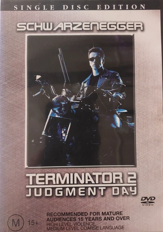 Terminator 2 - Judgment Day (DVD, 1991) Arnold Schwarzenegger, Linda Hamilton - Image 1 of 1