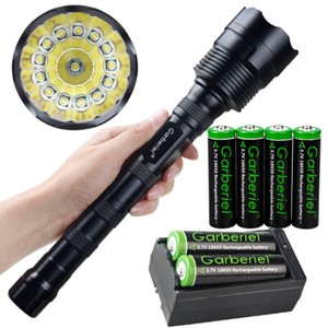 990000lm Tactical 14 x  5Modes LED Flashlight Hunting Torch Super Bright Lamp