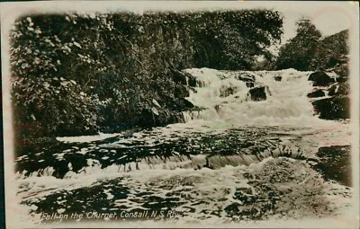NS Rly Consall Fall On The Churnet Real Photo 1914 - Image 1 of 4