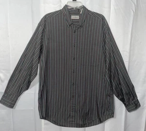 Vintage 90’s LL Bean Men’s Large Multicolor Button Up Long Sleeve Shirt - Picture 1 of 14