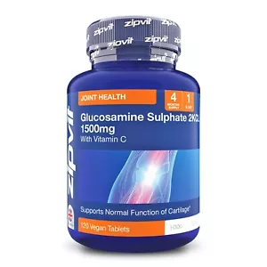 Zipvit Glucosamine Sulphate 2KCL 1500mg with Vitamin C, Joint & Collagen Support - Picture 1 of 15