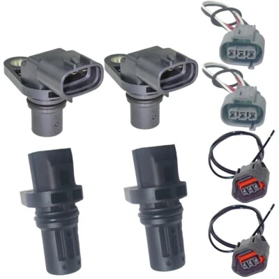 4 x 排气和进气凸轮轴位置传感器和连接器适用于 Scion FR-S 13-16 — 第 1/4 张图片