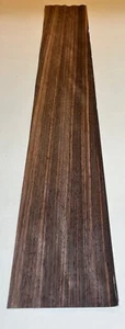 Macassar Ebony Wood Veneer 5.5" x 36" Raw No Backing - Picture 1 of 8