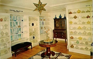 Glass Room Captain's House Penobscot Marine Museum Searsport Maine Postcard - Imagen 1 de 2