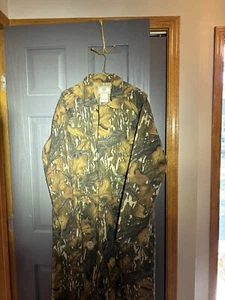Mossy Oak 100% Cotton Camouflage Coveralls USA Jumpsuit - Picture 1 of 15