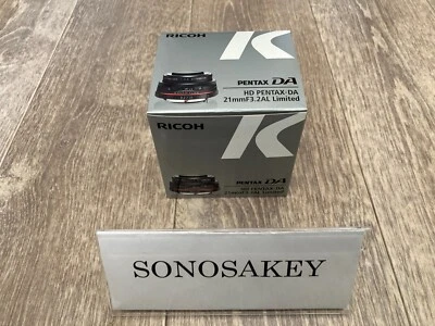 PENTAX HD PENTAX-DA 21mm F3.2 AL Limited Black New in Box from Japan - Image 1 of 4