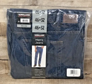 Jeans Uomo Kirkland Signature Relaxed Fit 5 Tasche Taglia 46x32 - Foto 1 di 1