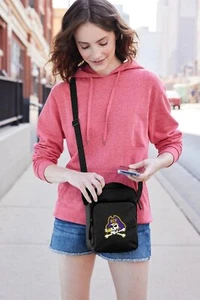 East Carolina Crossbody Bag ECU Pirates Travel Sling Pack - Picture 1 of 11