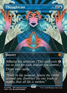 Thoughtcast M Borderless FOIL #85 | SPG Special Guests | MTG - Picture 1 of 1