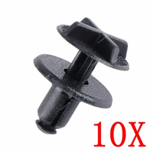 Pack of 10 Black Battery Cover & Cowl Panel Clip Fit For Land Rover Range Rover - Picture 1 of 5