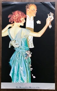 VINTAGE JOSEPH LEYENDECKER DANCE ART DECO METROPOLITAN MUSEUM ART PRINT POSTER - Picture 1 of 1