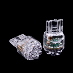 2Pcs T20 7443 7440 9LED Car Brake Light Bulb Auto Stop Turn Signal Light La-x$ - Picture 1 of 14