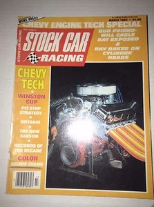 Stock Car Racing Magazine Chevy Tech Winston Cup March 1980 040617NONRH - Picture 1 of 1