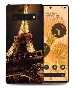 FUNDA PARA GOOGLE PIXEL|TORRE EIFFEL DE PARÍS ILUMINADA NOCHE - Imagen 1 de 11