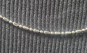 14KT White Gold Chain Necklace – 20 inch Length - Picture 1 of 4