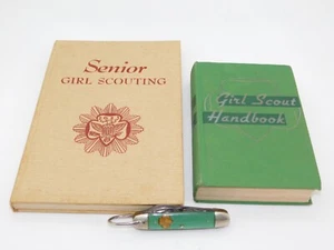 Pfadfinderhandbuch Senioren Pfadfinderbuch Kutmaster Girl Scout Taschenmesser - Bild 1 von 23