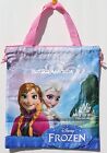 Disney Frozen Anna Elsa Drawstring Packpack, purse, Bag, Blue, Pink
