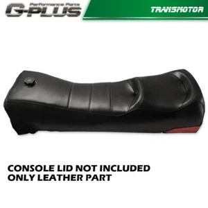 Funda de asiento negra de cuero sintético apta para Polaris Indy XC500/600/700 1996-2003 - Imagen 1 de 9