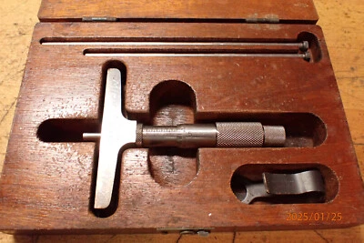 复古 LUFKIN 513 深微米计 带外壳和 RODS — 第 1/4 张图片