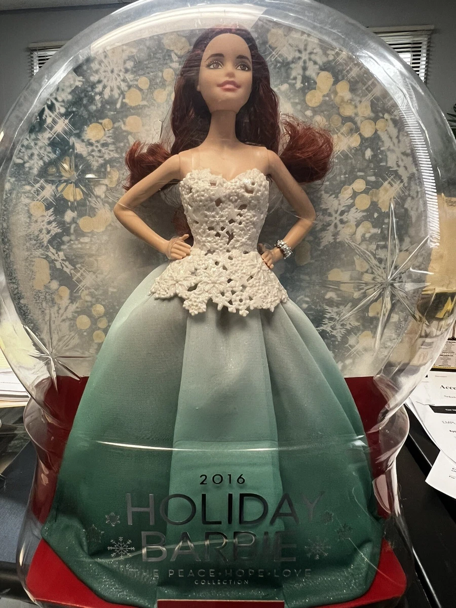Mattel Holiday Barbie 2016 Year Manufactured Barbie Dolls & Doll