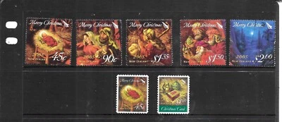 NEW ZEALAND 2005. CHRISTMAS SET. VERY FINE USED. AS PER THE SCAN. - Image 1 of 3